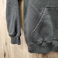 JUNIORS Sweatshirt Hoodie "love" *gc, cracking logo, pilly, rubs, faded
