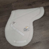 Fitted Fleece Saddle Pad *vgc, mnr pills, discolor
