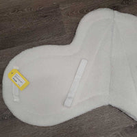 Fitted Fleece Saddle Pad *vgc, mnr pills, discolor
