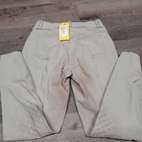 Hvy Euro Seat Breeches *gc/fair, dingy, v.stained/discolored seat & legs, puckers, stains
