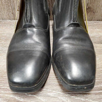 Pr Zip Up Paddock Boots *xc/like new, v.mnr rubs
