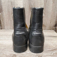 Pr Zip Up Paddock Boots *xc/like new, v.mnr rubs