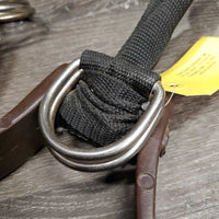 Pr Plastic Buddy Stirrups, Nylon Horn Straps *gc, dirt, v.knotted
