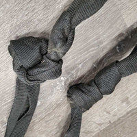 Pr Plastic Buddy Stirrups, Nylon Horn Straps *gc, dirt, v.knotted