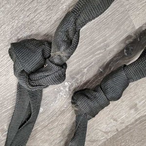 Pr Plastic Buddy Stirrups, Nylon Horn Straps *gc, dirt, v.knotted