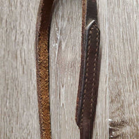 Soft Rolled Leather Arabian Show Halter, Fine Choke Chain, Soft Rolled Leather Lead Shank *vgc, chain