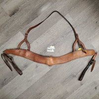 Western Breastcollar, Fleece *fair, older, cracking, clumpy, rusty, dry, stiff, deep ripples, zholes
