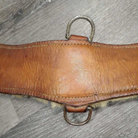 Western Breastcollar, Fleece *fair, older, cracking, clumpy, rusty, dry, stiff, deep ripples, zholes