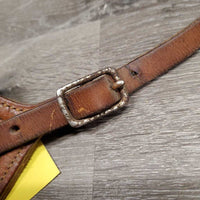 Western Breastcollar, Fleece *fair, older, cracking, clumpy, rusty, dry, stiff, deep ripples, zholes
