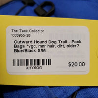 Dog Trail - Pack Bags *vgc, mnr hair, dirt, older?

