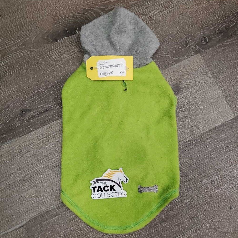 Fleece Dog Hoodie *vgc, pilly, mnr hair & clumpy