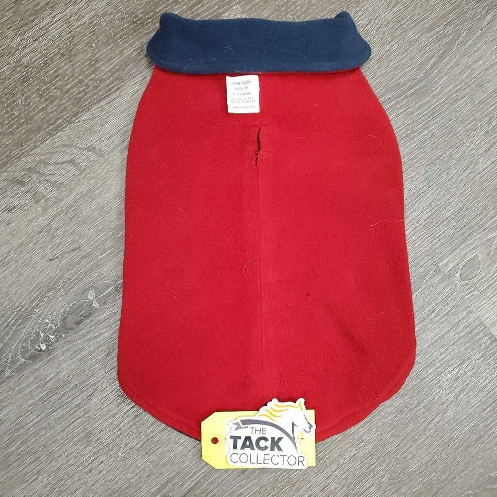 Fleece Dog Sweater, Hi Neck *gc, clean, hairy, pilly
