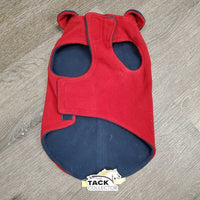 Fleece Dog Sweater, Hi Neck *gc, clean, hairy, pilly