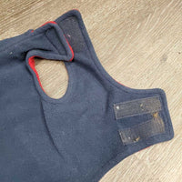 Fleece Dog Sweater, Hi Neck *gc, clean, hairy, pilly
