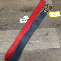 "Signature" Soft Leather Belt, Buckle *xc, v.mnr stain & scratches
