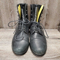 Lace Up Paddock Boots *vgc, mnr dirt, heel/toe scuffs, sm creases
