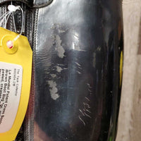 Patent Dress Boots, Brown Boot Bag *gc, older, rubs, peeled, creases, Zips: gunky & threads
