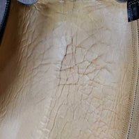 Patent Dress Boots, Brown Boot Bag *gc, older, rubs, peeled, creases, Zips: gunky & threads