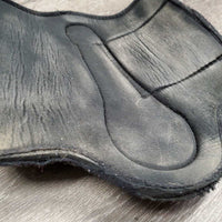 Pr Closed Front Boots, velcro *fair, faded, snags, hairy velcro, mnr dirt, edges: frayed & holey