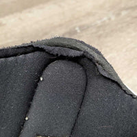 Closed Front & Hind Boots, velcro *fair, clean, faded, v.pilly, holey lining, loose thread, snags, hairy velcro
