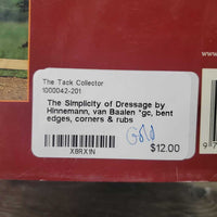 The Simplicity of Dressage by Hinnemann, van Baalen *gc, bent edges, corners & rubs