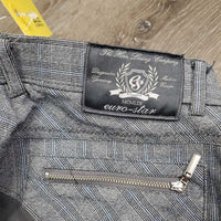 Full Seat Riding Breeches *vgc, mnr threads & faded/dirty edges, older?