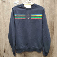 Hvy Sweatshirt *cracking logo, mnr faded, gc, older
