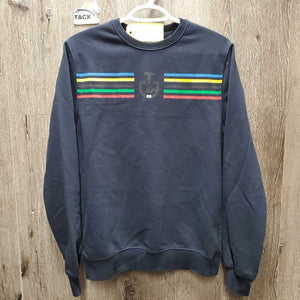 Hvy Sweatshirt *cracking logo, mnr faded, gc, older