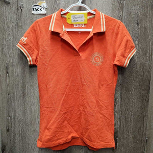 SS Polo Shirt, V Neck "TBird" *vgc, mnr faded, crinkles