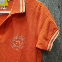 SS Polo Shirt, V Neck "TBird" *vgc, mnr faded, crinkles
