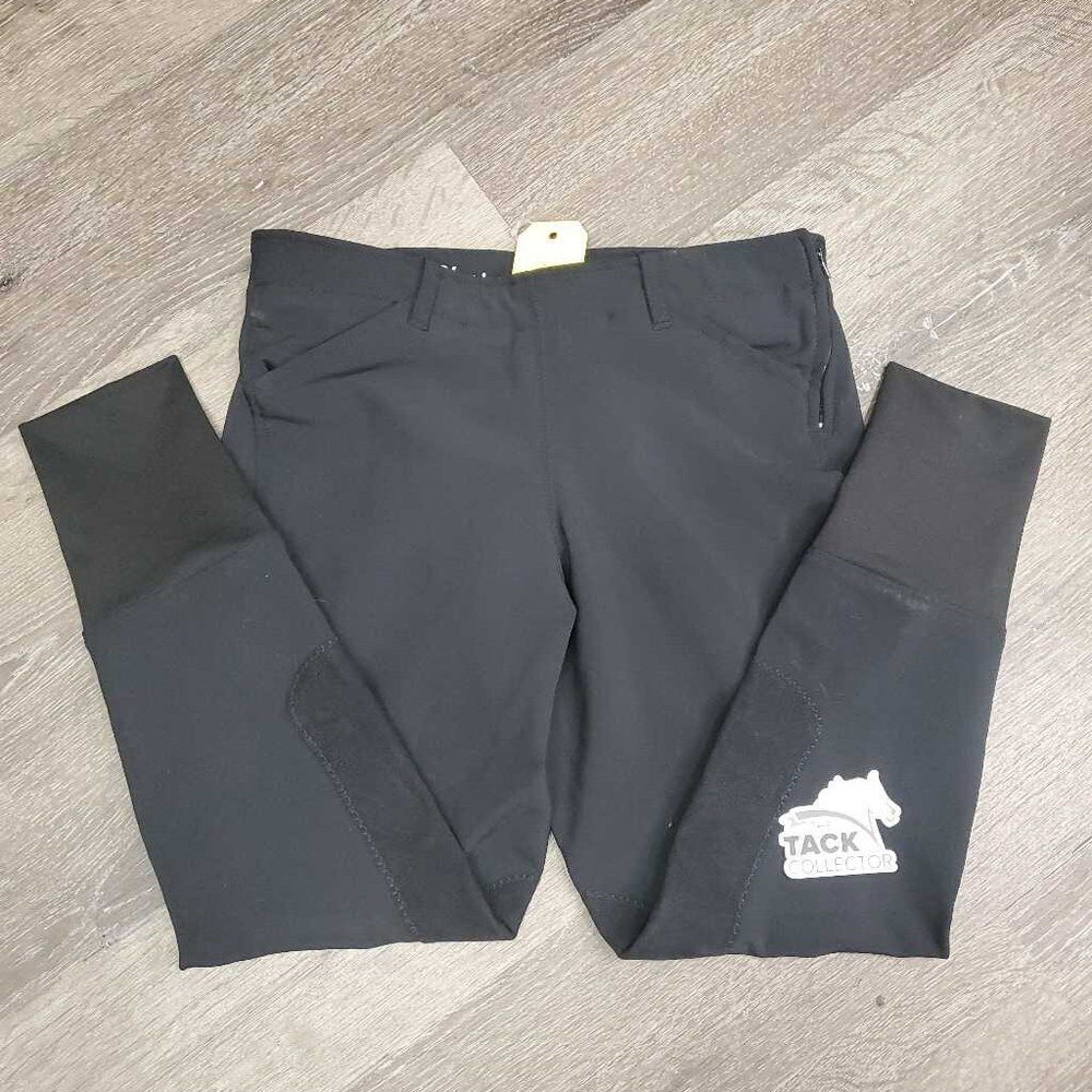 Side Zip Breeches *gc, older, snags, seam puckers, mnr dirt?stains