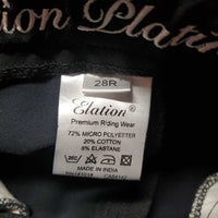 Side Zip Breeches *gc, older, snags, seam puckers, mnr dirt?stains
