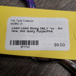 Lickit String ONLY *xc - like new, mnr dusty