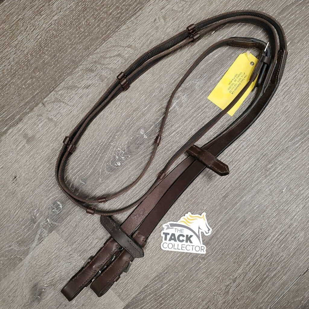 Pr Rubber Web Reins, buckles *xc/like new, v.mnr dirt?dust