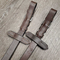 Pr Rubber Web Reins, buckles *xc/like new, v.mnr dirt?dust
