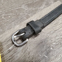 Soft Leather Monocrown Throatlatch *vgc, mnr dirt