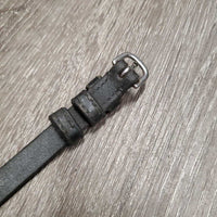Soft Leather Monocrown Throatlatch *vgc, mnr dirt
