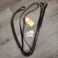 Adjustable Padded Leather Running Martingale *No Stopper, xc/like new, v.mnr edge scrapes & dirt
