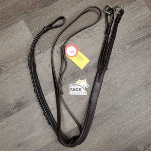 Adjustable Padded Leather Running Martingale *No Stopper, xc/like new, v.mnr edge scrapes & dirt