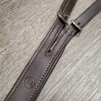 Adjustable Padded Leather Running Martingale *No Stopper, xc/like new, v.mnr edge scrapes & dirt
