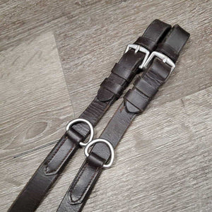 German Martingale, Cotton Web Reins *vgc/gc, dirt, xholes, v.creased/puckered