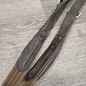 German Martingale, Cotton Web Reins *vgc/gc, dirt, xholes, v.creased/puckered