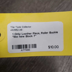 1 Only Leather Piece, Roller Buckle *like new