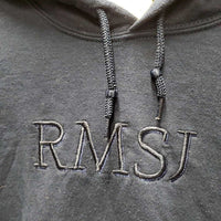 LS Hoodie "RMSJ" *vgc, hairy, seam rubs
