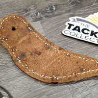 Pr Western Leather Spur Straps, Bling *vgc, mnr scrapes & stains
