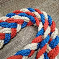 Thick Braided Nylon Rope Lead Rope *gc, mnr hair, dirt
