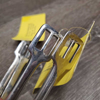 Round End Dressage Spurs *vgc, clean, residue, rubs & scuffs
