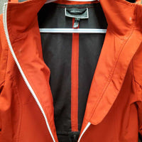 Light Riding Jacket, zipper, detachable hood "Canada" *xc/like new
