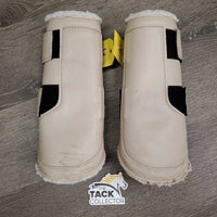 Closed Boots, Fleece, velcro *gc, dirty, stains, hairy, clumpy