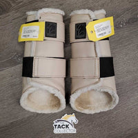Closed Boots, Fleece, velcro *gc, dirty, stains, hairy, clumpy

